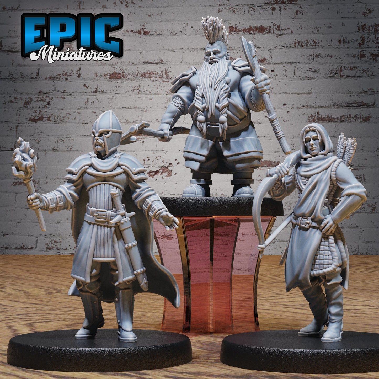 Villager Series - Epic Miniatures | #93 Festival Village