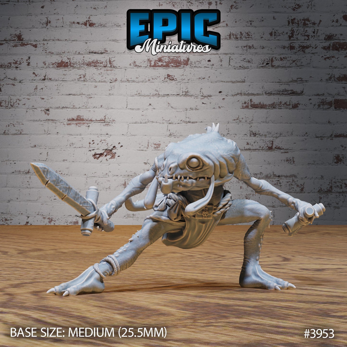 Dark Fish Folk Series - Epic Miniatures | #92 Sinister Harbor
