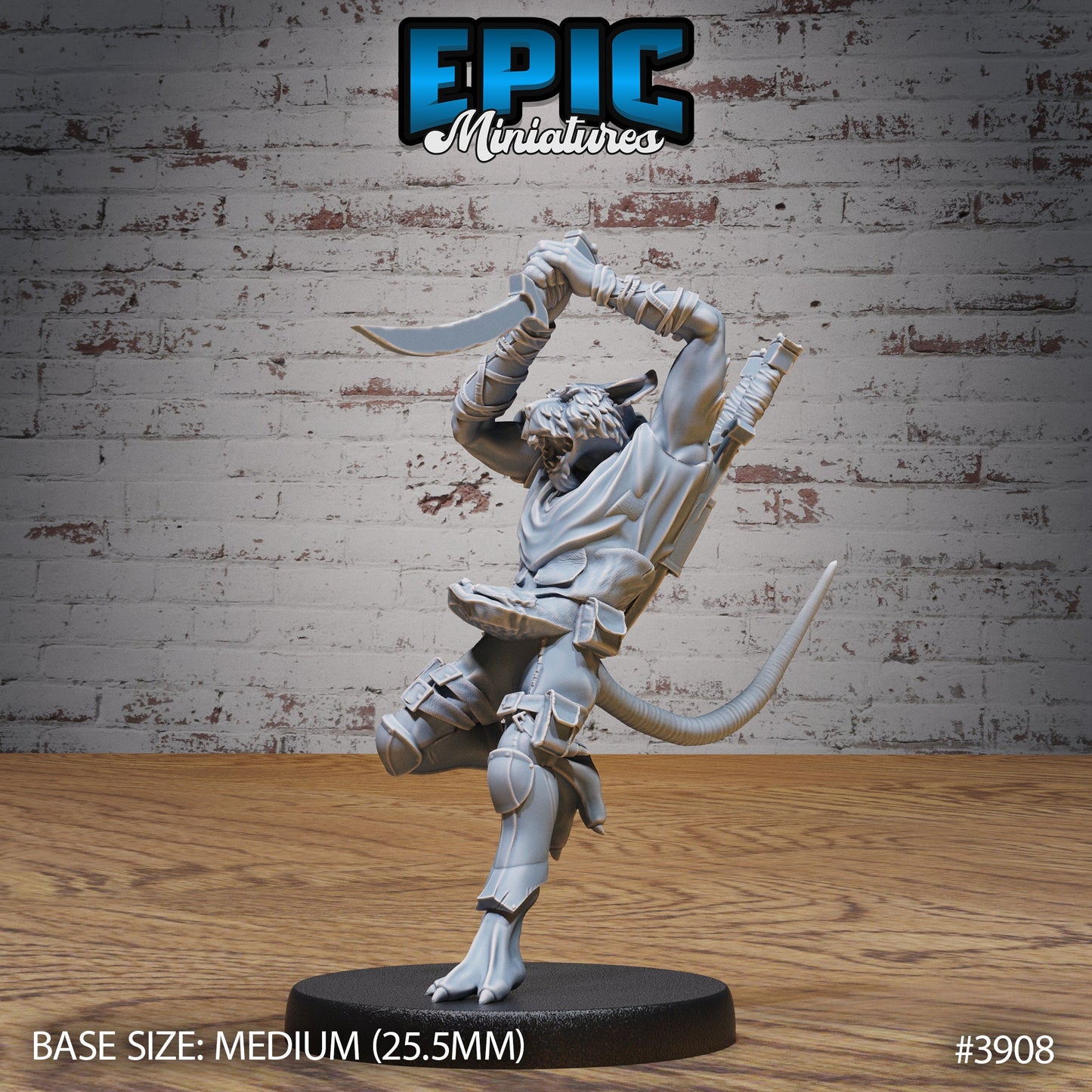 Veteran Rat Folk Series - Epic Miniatures | #91 Demonic Guild