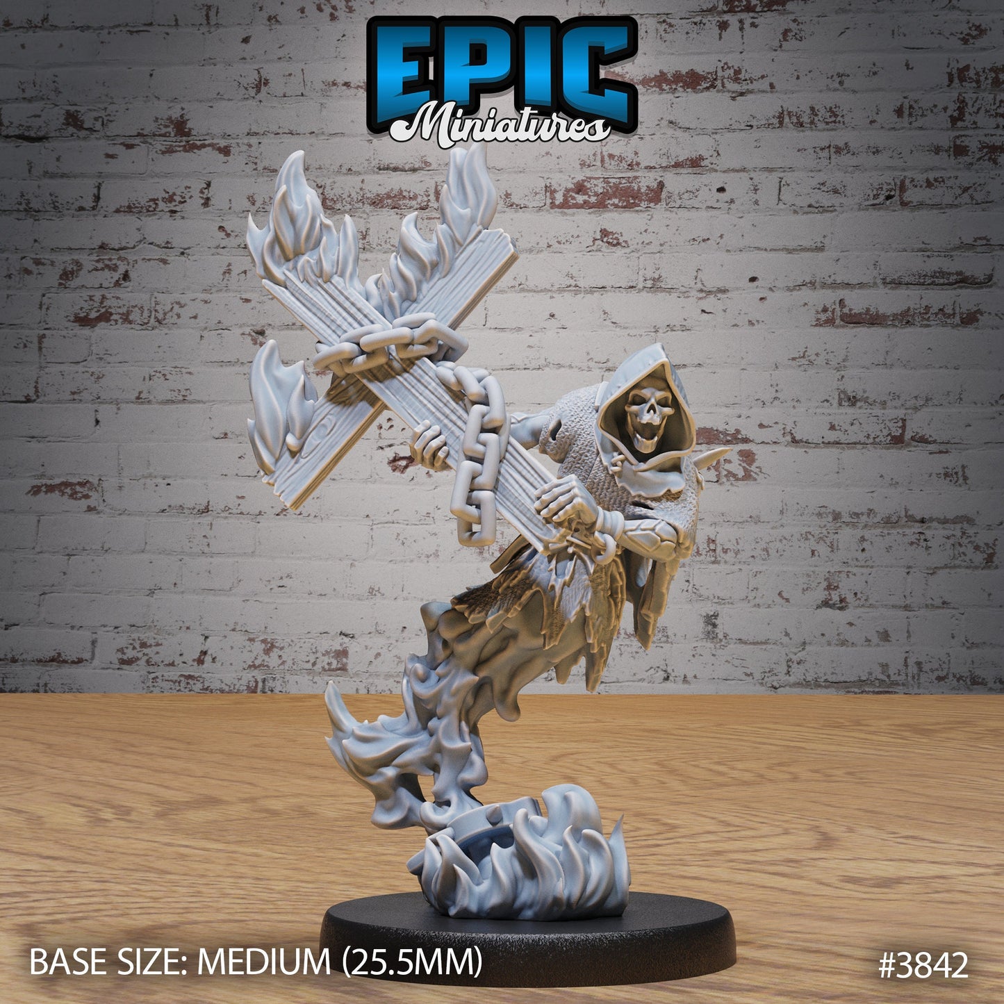 Fire Ghose Skeleton Series - Epic Miniatures | #90 Gruesome Graveyard