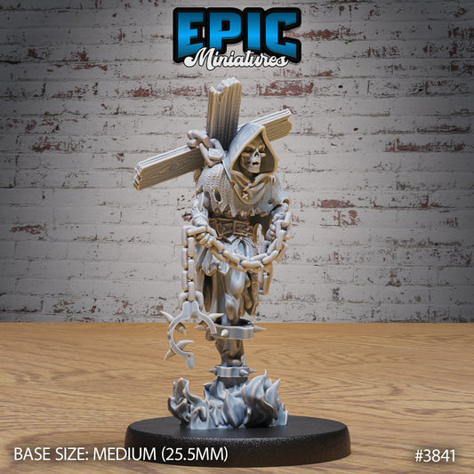 Fire Ghose Skeleton Series - Epic Miniatures | #90 Gruesome Graveyard