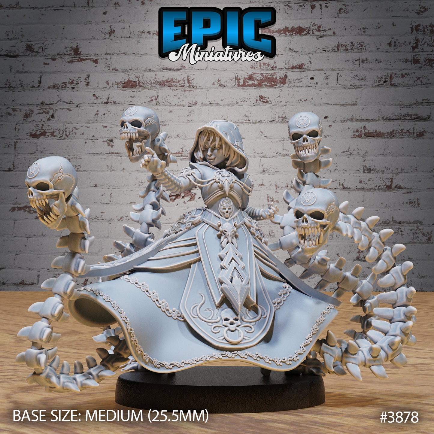 Gnome Lich Queen Series - Epic Miniatures | #90 Gruesome Graveyard