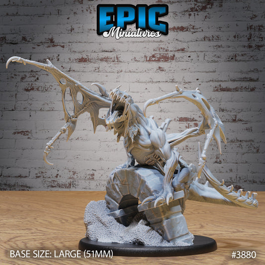Rotting Young Dragon Series - Epic Miniatures | #90 Gruesome Graveyard