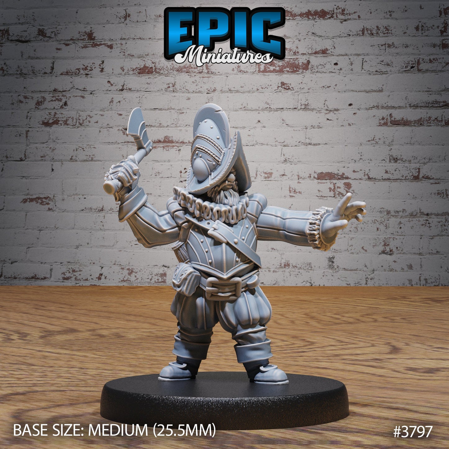 Dwarf Invader Series - Epic Miniatures | #89 New World Conquest