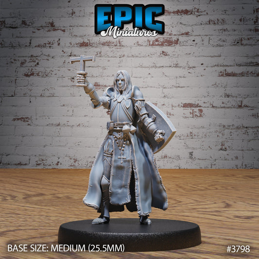 New World Cleric Female - Epic Miniatures | #89 New World Conquest