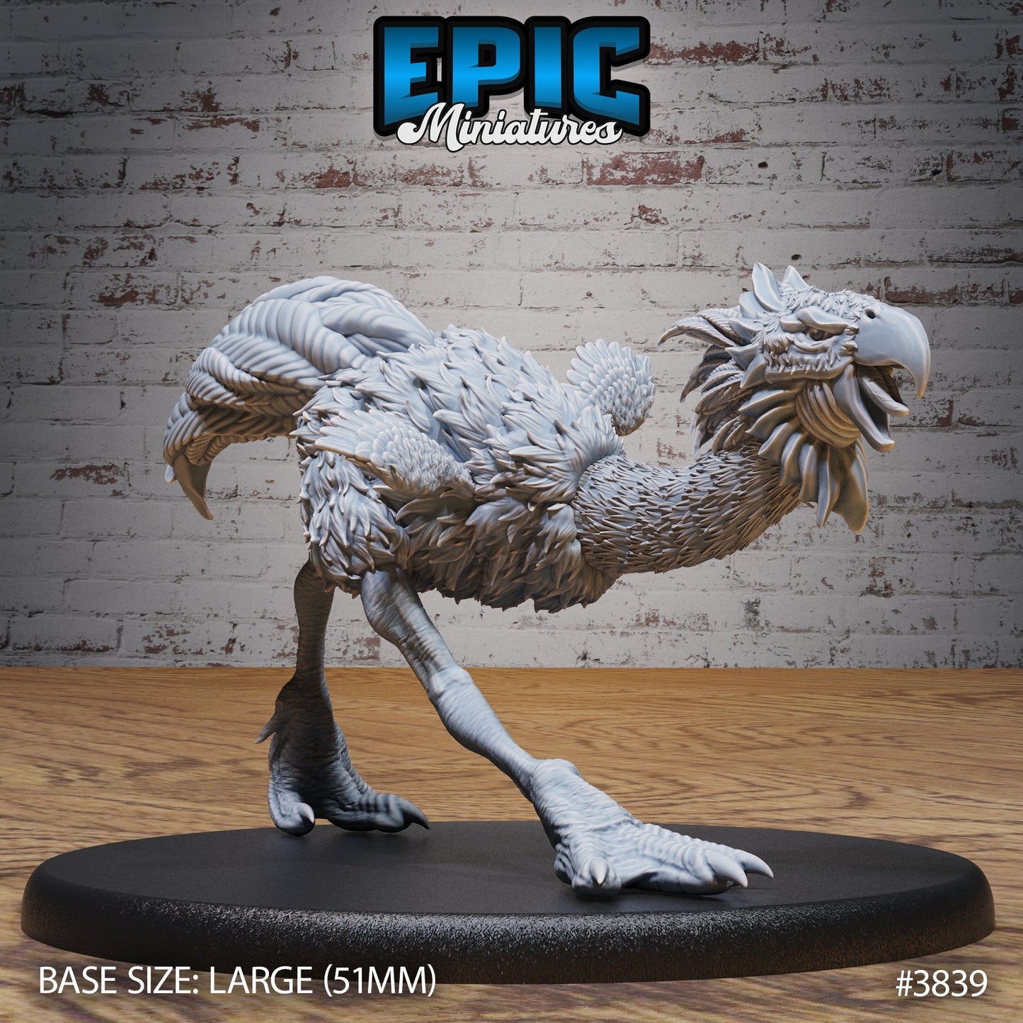 Terror Bird Classic - Epic Miniatures | #89 New World Conquest