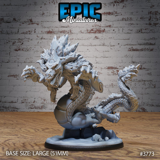 Young Lung Dragon Series - Epic Miniatures | #88 Oni Nightmare