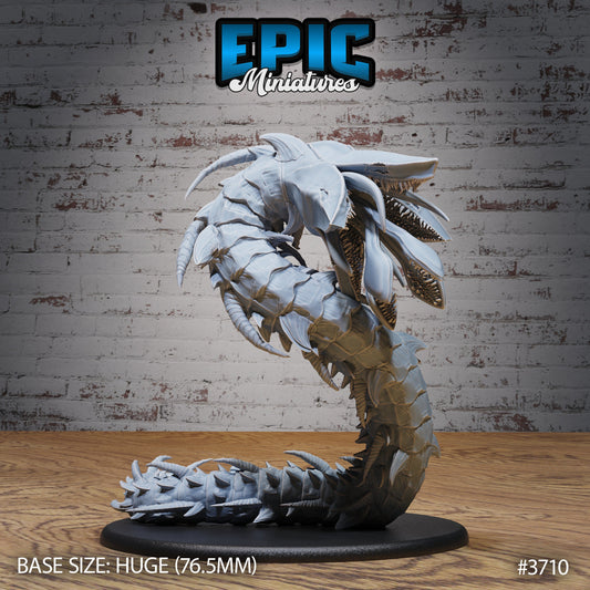 Dhole Worm - Epic Miniatures | #87 Eldritch Darkness