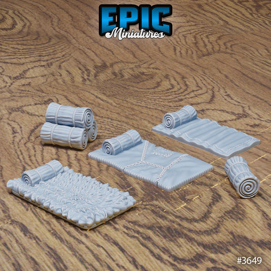 Bandit Camp Tents - Epic Miniatures | #86 Bandit Camp