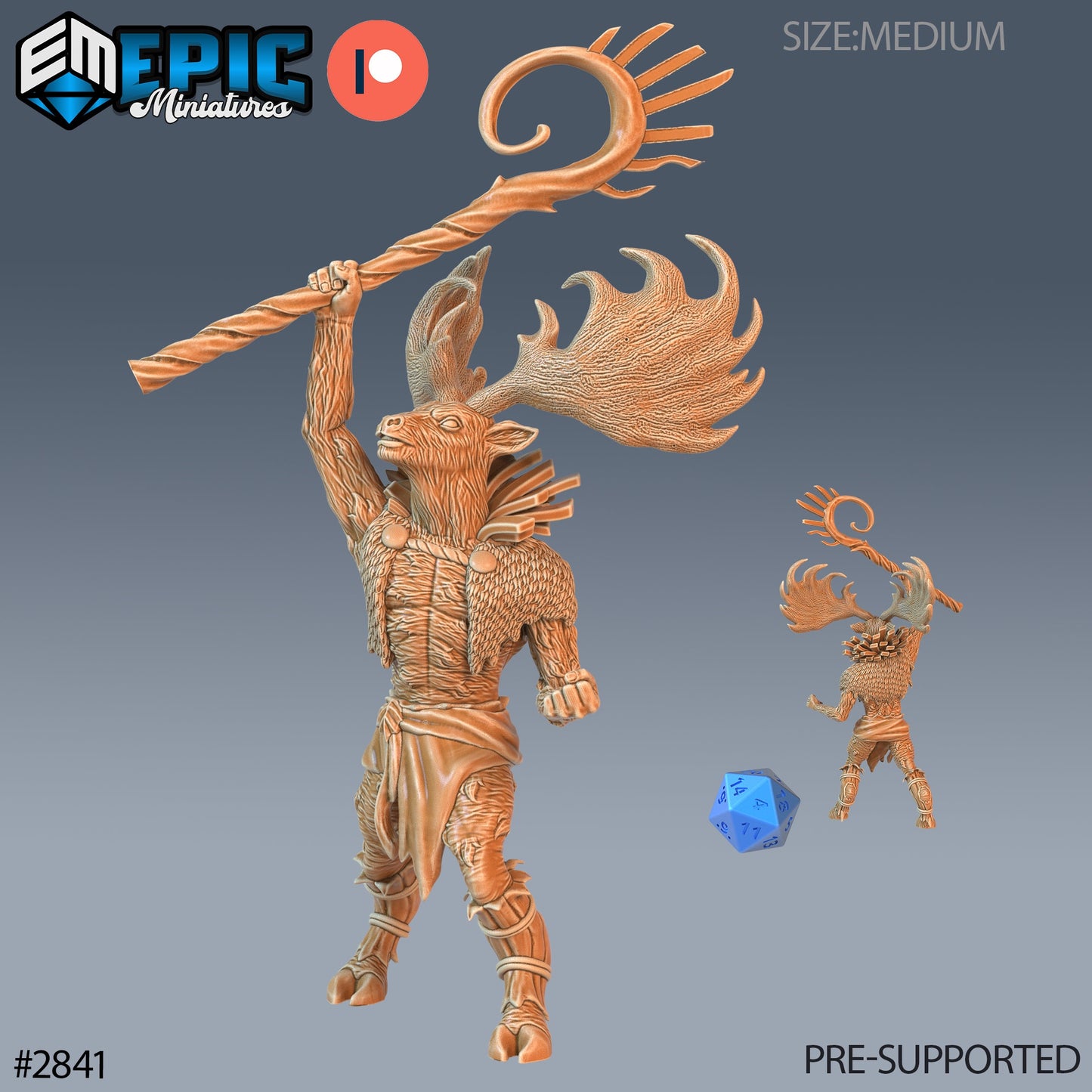 Deer Shaman - Epic Miniatures | #69 Viking Age