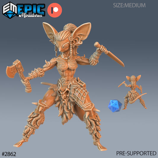 Mice Folk Viking Female - Epic Miniatures | #69 Viking Age