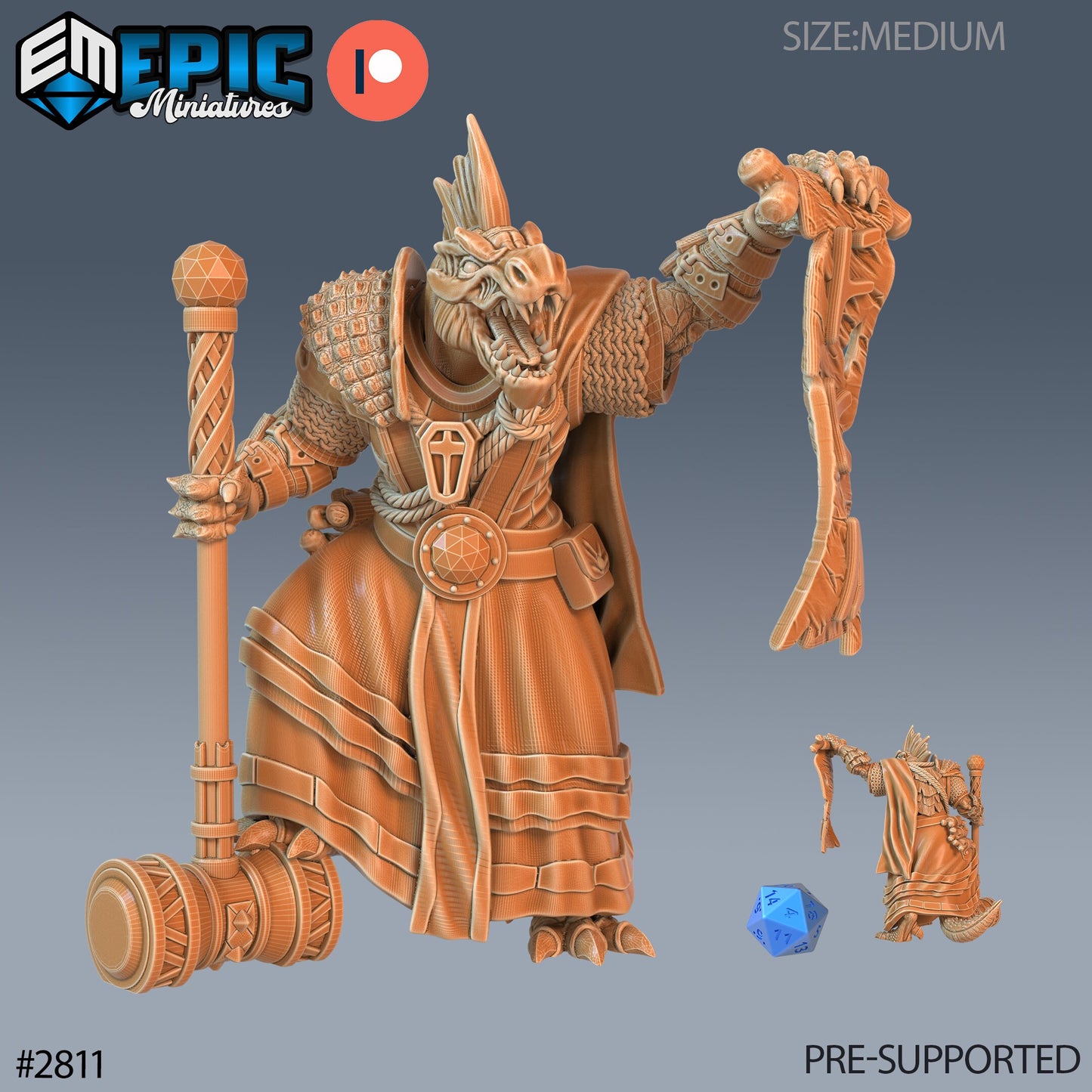 Lizardman Tribe - Epic Miniatures | #68 Reptiles of War