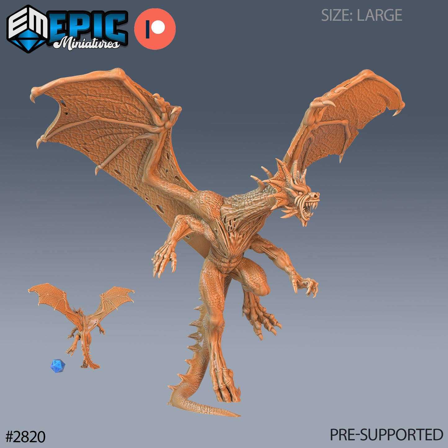 War Drake - Epic Miniatures | #68 Reptiles of War