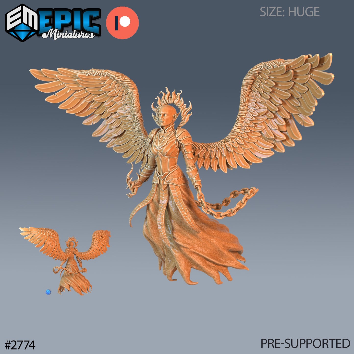 Hells Angel Zariel - Epic Miniatures | #67 Demonic Foulness