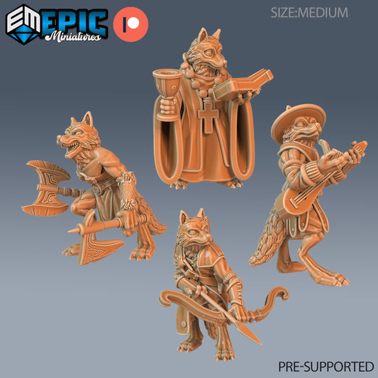 Fox Folk Tribe - Epic Miniatures | #66 Wild Winter Holidays
