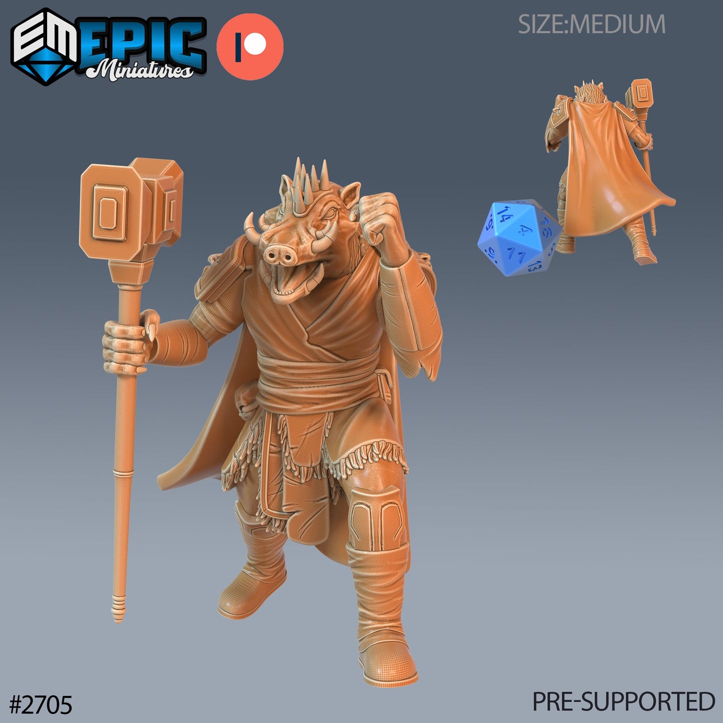 Warthog Folk Tribe - Epic Miniatures | #66 Wild Winter Holidays