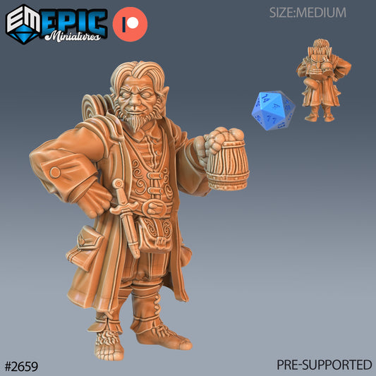 Halfling Adventurer - Epic Miniatures | #65 Little Folk