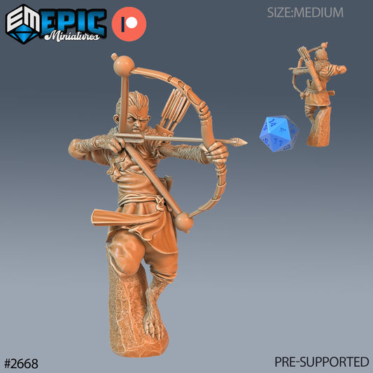 Halfling Skin Changer - Epic Miniatures | #65 Little Folk