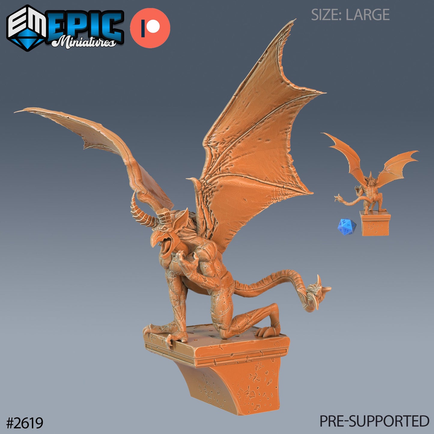 Gargoyle Series - Epic Miniatures | #64 Vampires Curse