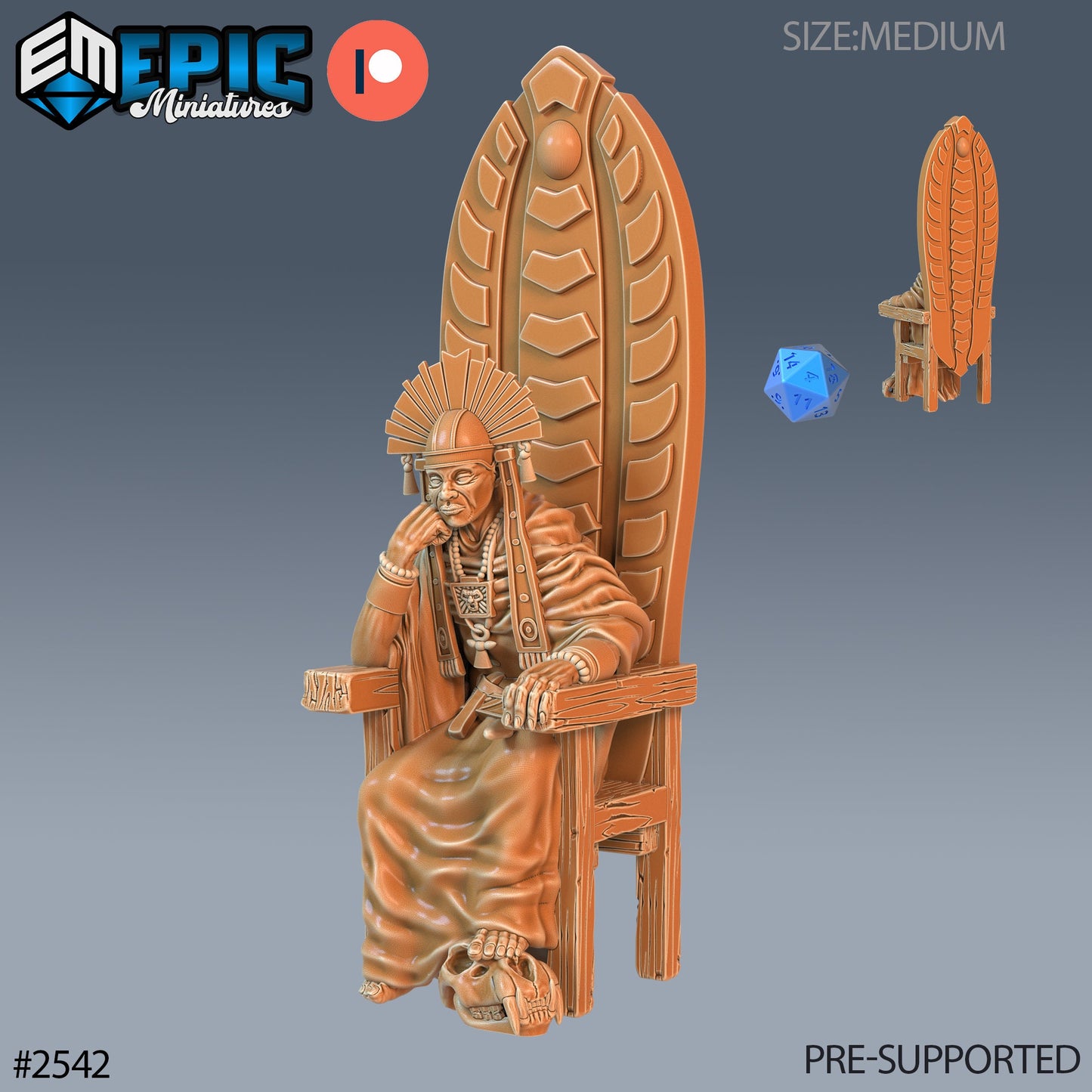 Shaman Chief - Epic Miniatures | #63 Forgotten Utopia