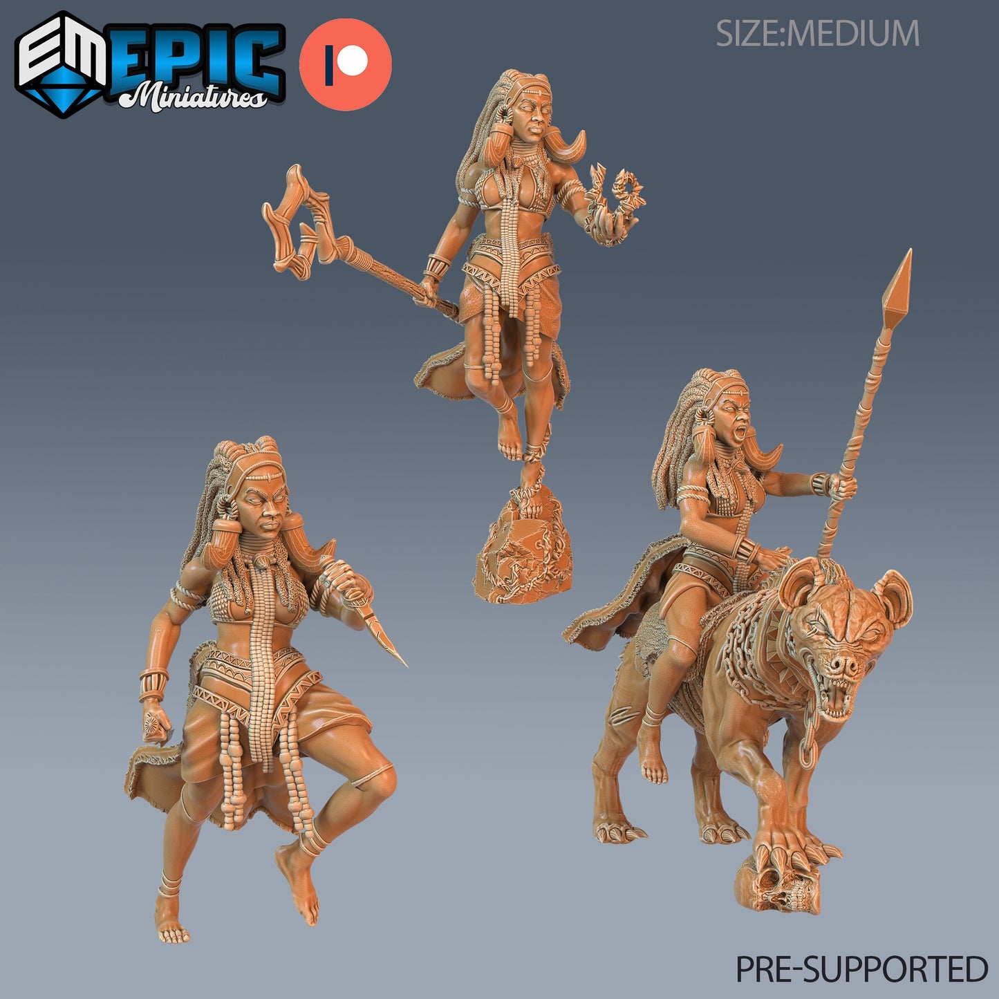 Tribe Princess - Epic Miniatures | #63 Forgotten Utopia