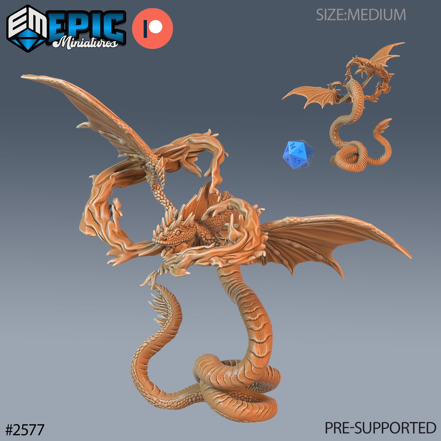 Flying Snake - Epic Miniatures | #63 Forgotten Utopia