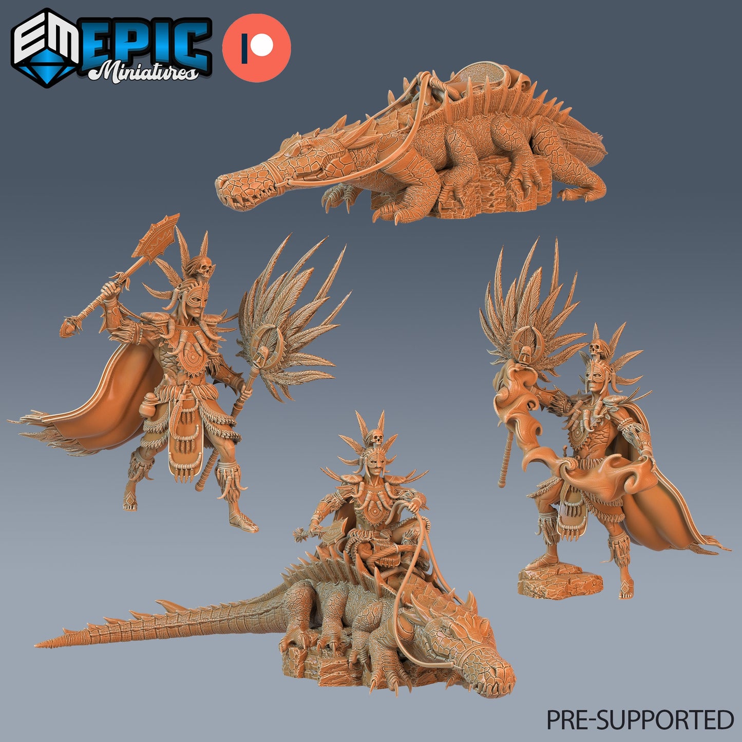 Vodoo Priest - Epic Miniatures | #63 Forgotten Utopia