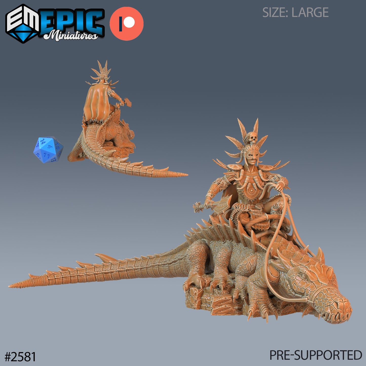 Vodoo Priest - Epic Miniatures | #63 Forgotten Utopia
