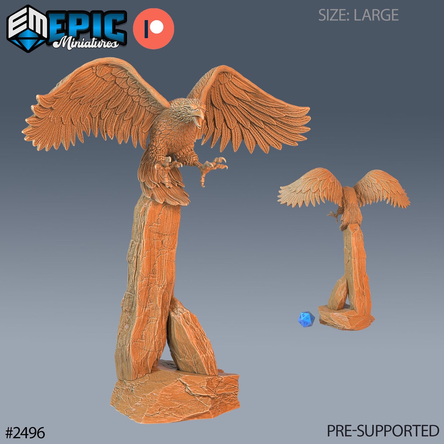 Roc Hatchling - Epic Miniatures | #62 Justice Hills