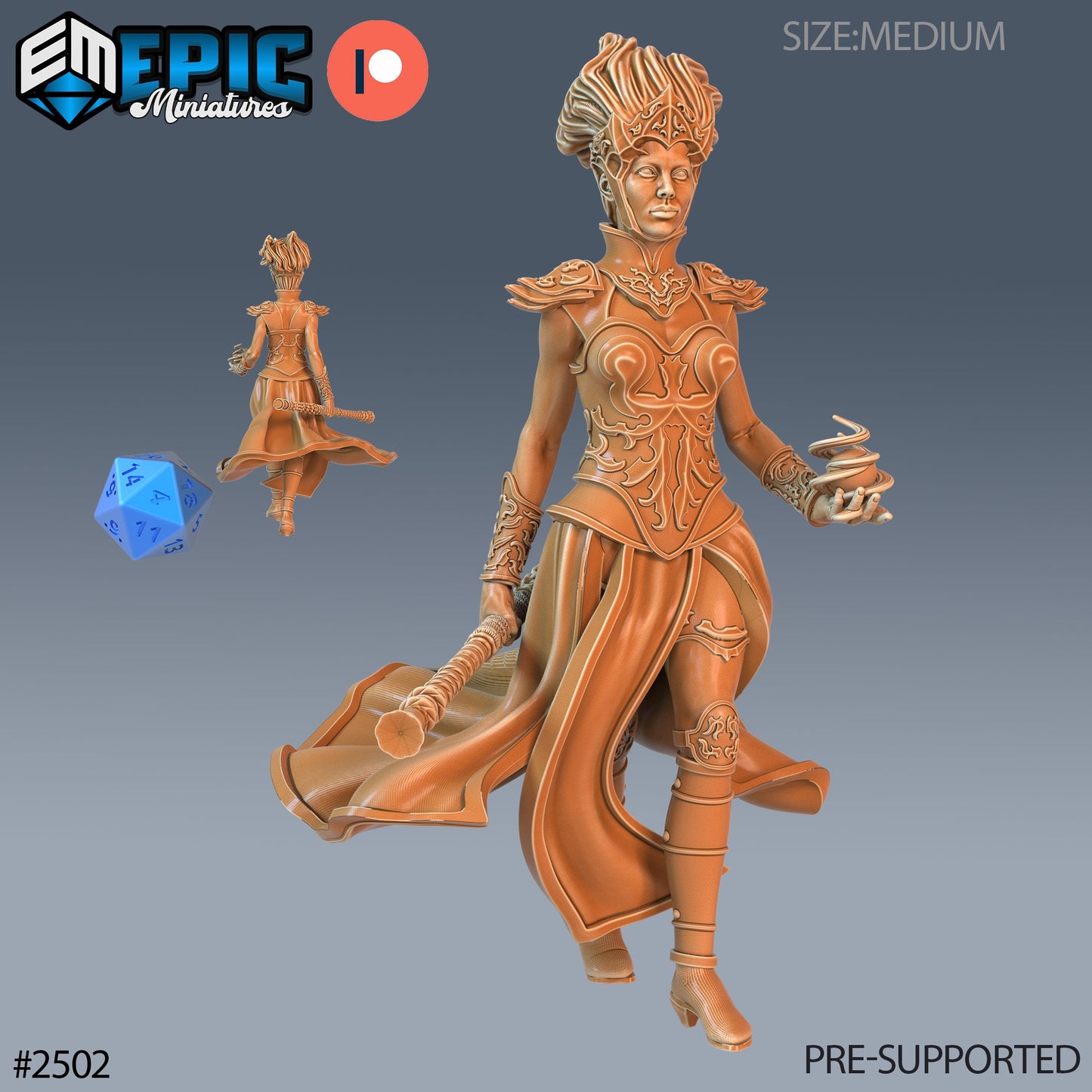Wind Genasi - Epic Miniatures | #62 Justice Hills