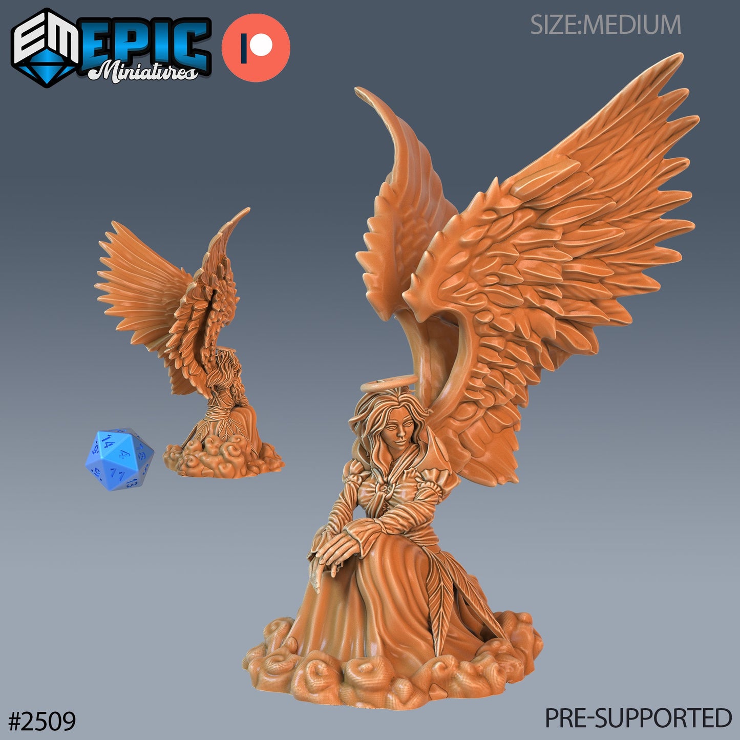 Angel Female - Epic Miniatures | #62 Justice Hills