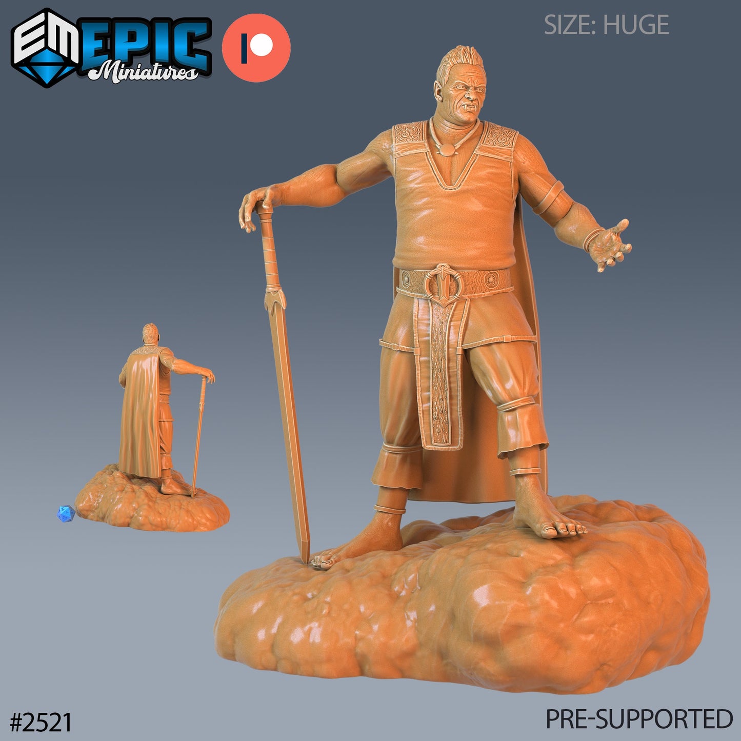 Cloud Giant - Epic Miniatures | #62 Justice Hills