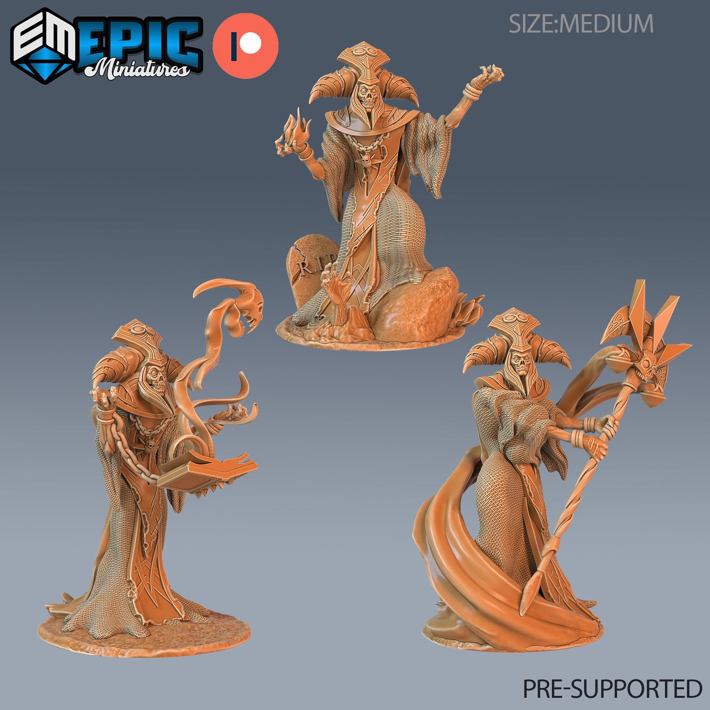 Arch Lich - Epic Miniatures | #61 Haunting Catacombs