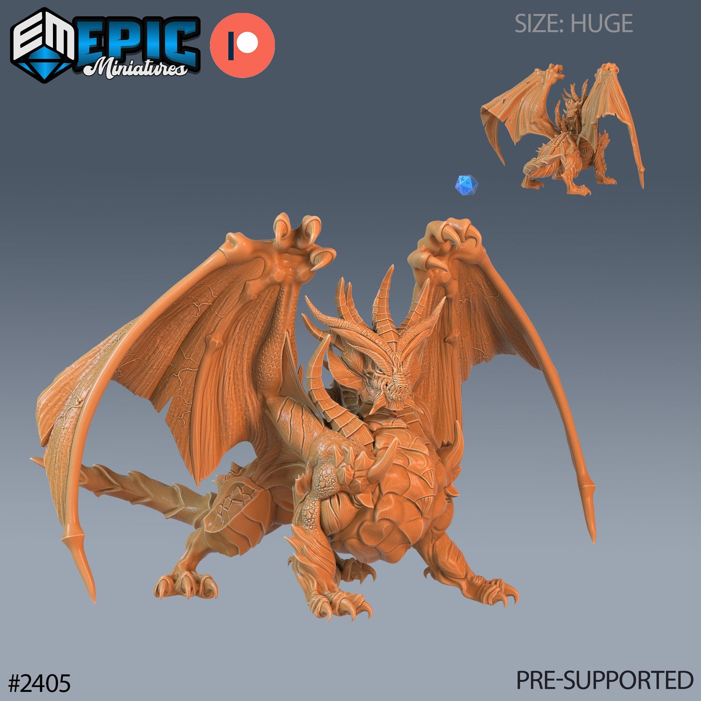 Gray Dragon Series - Epic Miniatures | #60 Ancient Cold