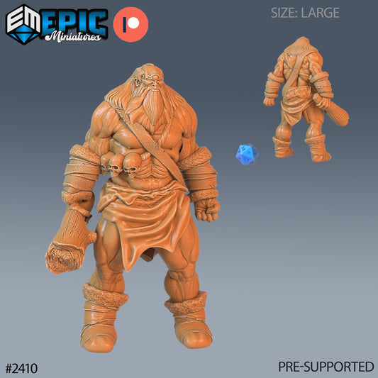 Snow Cyclops - Epic Miniatures | #60 Ancient Cold