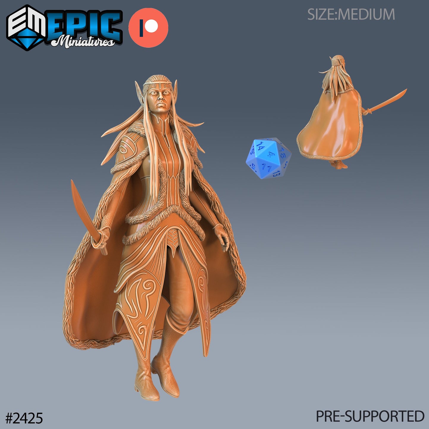Fey Elf Winter Series - Epic Miniatures | #60 Ancient Cold