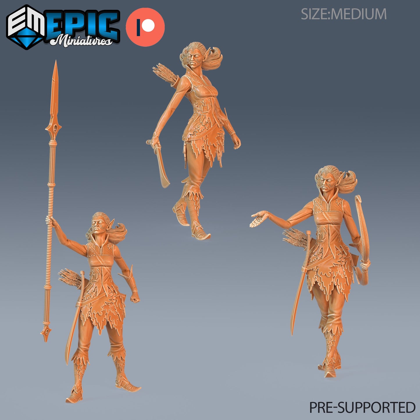 Fey Elf Autumn - Epic Miniatures | #59 Forest of Wonders