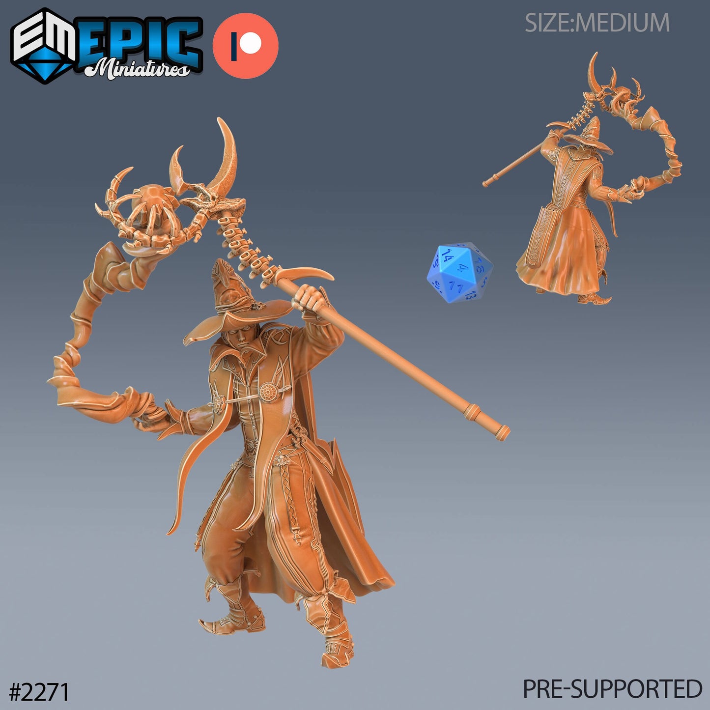 Dark Magician - Epic Miniatures | #57 Arcane Dungeon