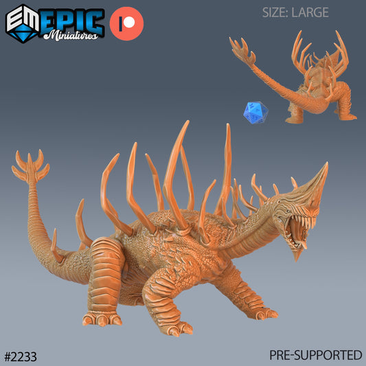 Sand Wyrm - Epic Miniatures | #56 Oriental Dunes