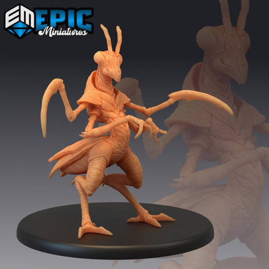 Mantis Folk - Epic Miniatures | #54 Chaos Jungle