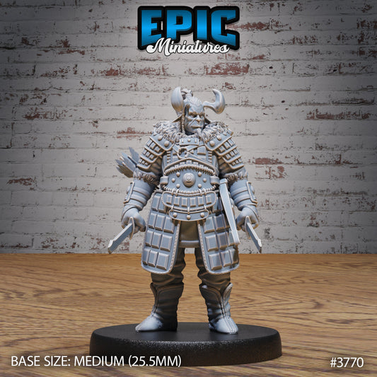 Orc Samurai Series- Epic Miniatures | #88 Oni Nightmare