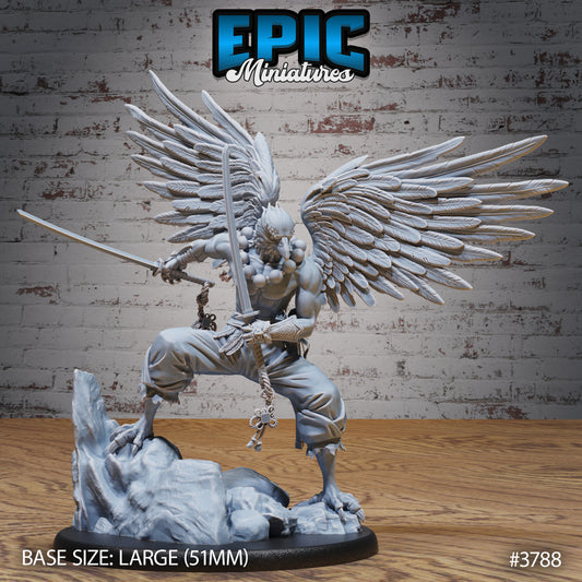 Tengu Bird Folk Lord Series - Epic Miniatures | #88 Oni Nightmare