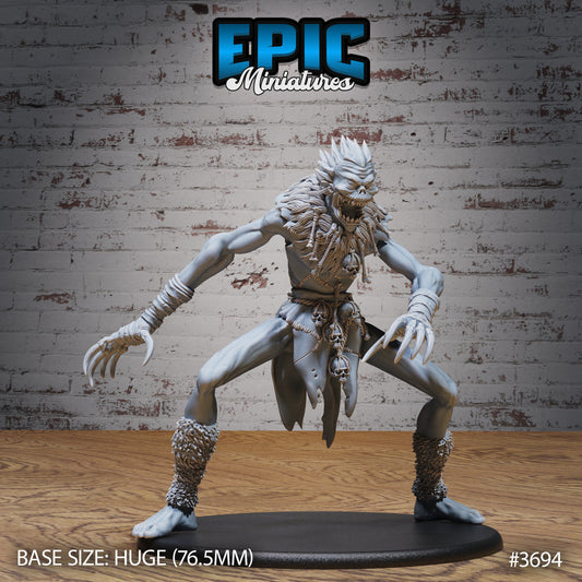 Ithaqua Wendigo - Epic Miniatures | #87 Eldritch Darkness