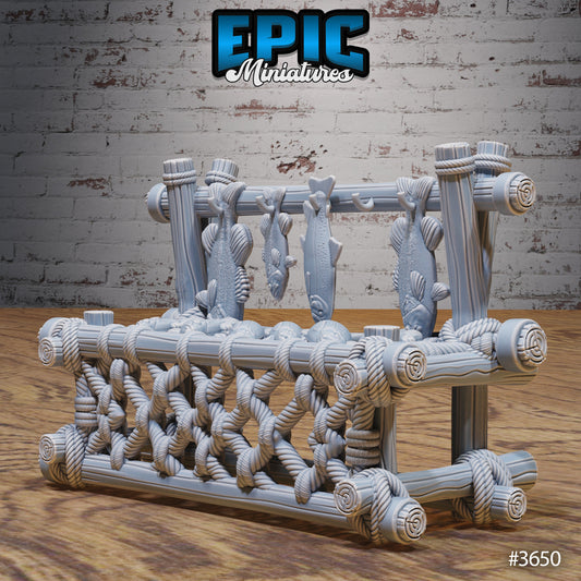 Bandit Camp Scatter - Epic Miniatures | #86 Bandit Camp