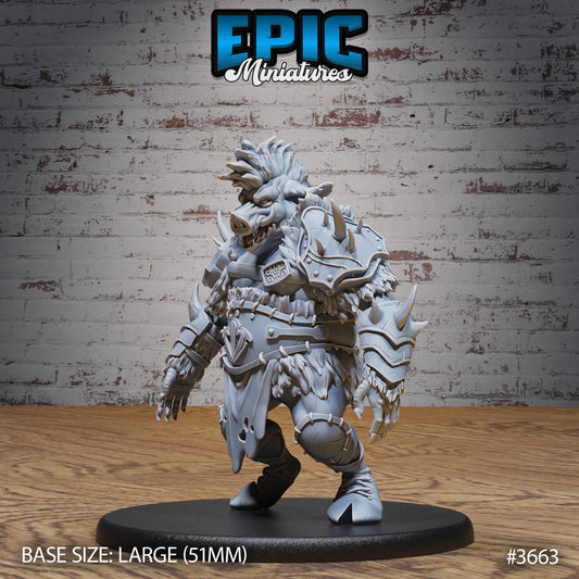 Boar Folk Outlaw - Epic Miniatures | #86 Bandit Camp