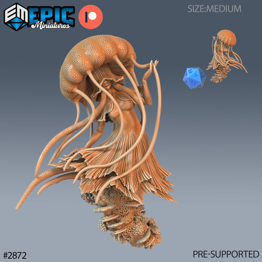 Jellyfish Mermaid - Epic Miniatures | #70 Aquatic Journey
