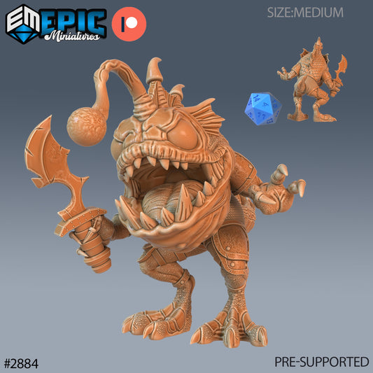 Anglerfish Folk Series - Epic Miniatures | #70 Aquatic Journey