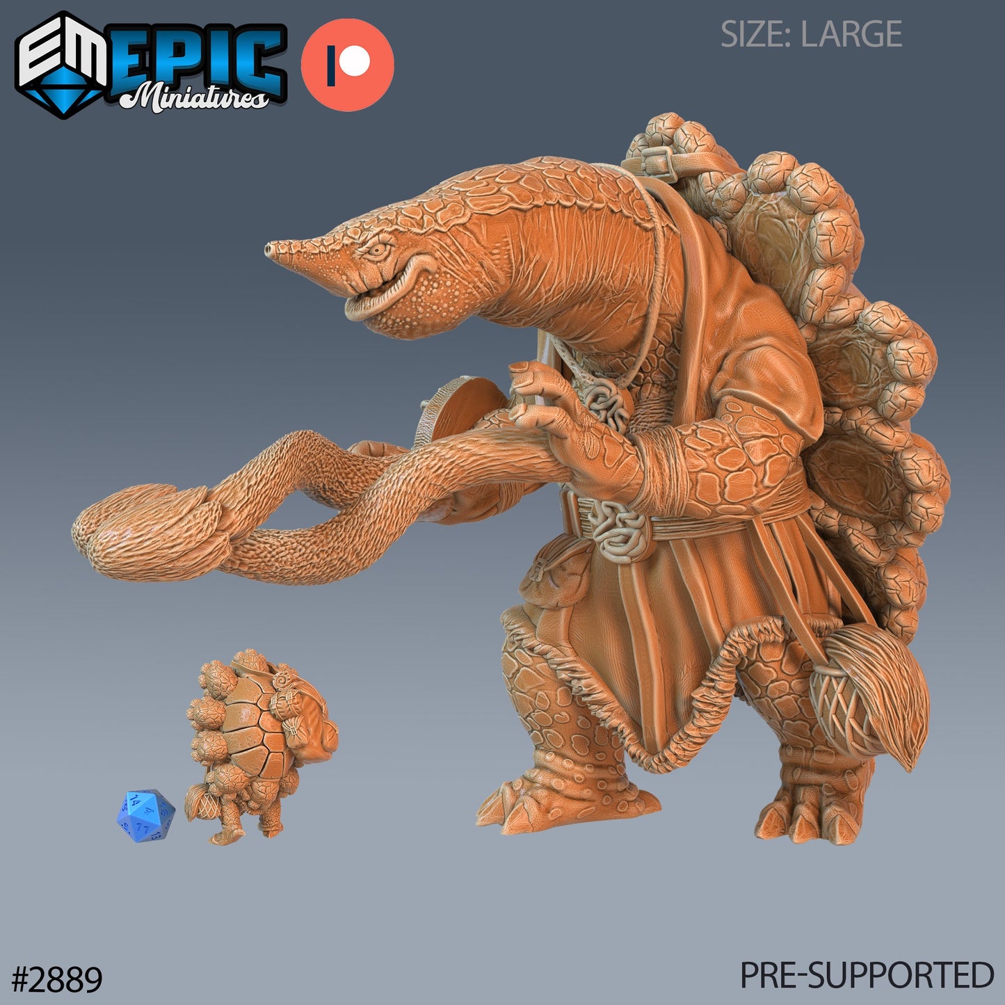 Island Turtle Folk - Epic Miniatures | #70 Aquatic Journey