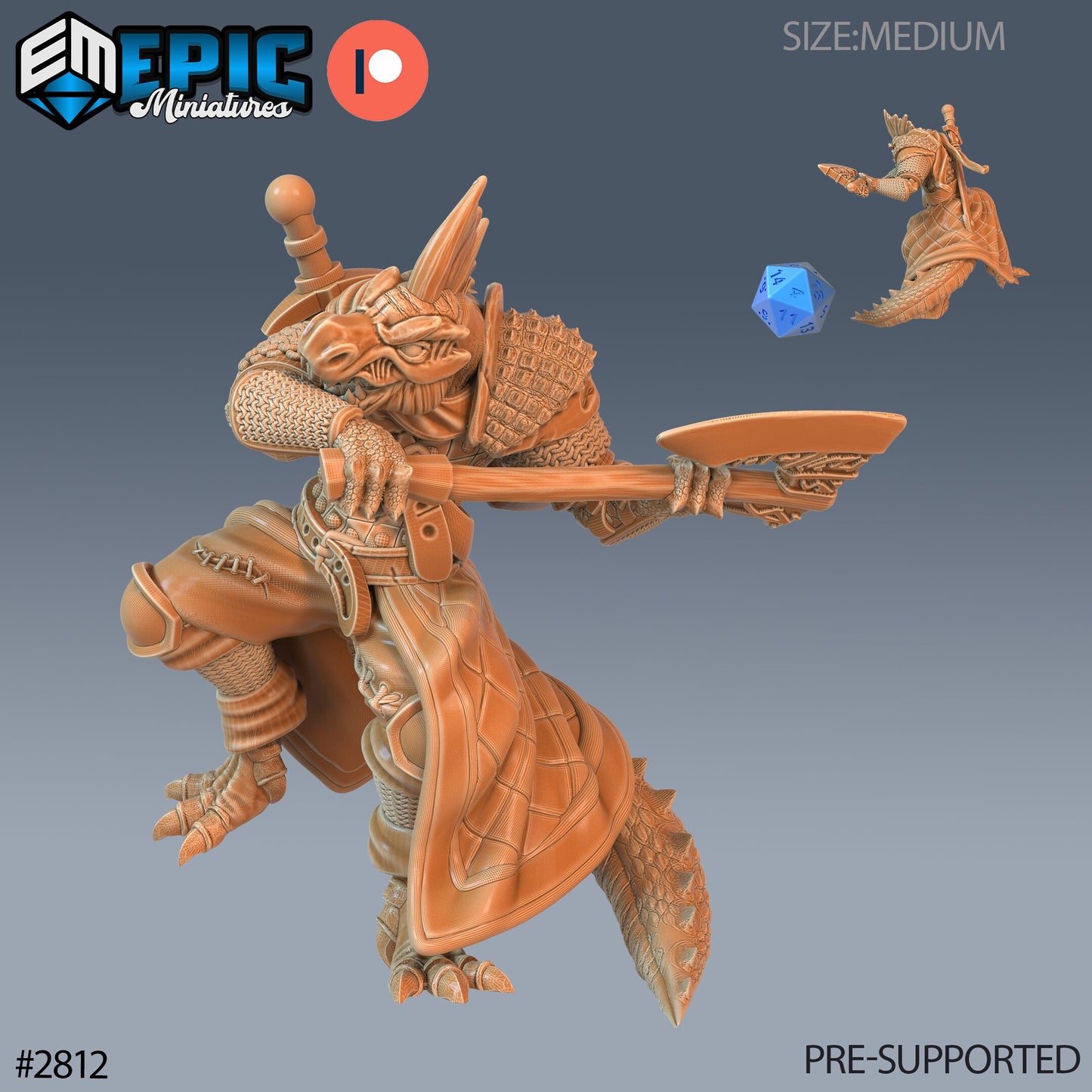 Lizardman Tribe - Epic Miniatures | #68 Reptiles of War