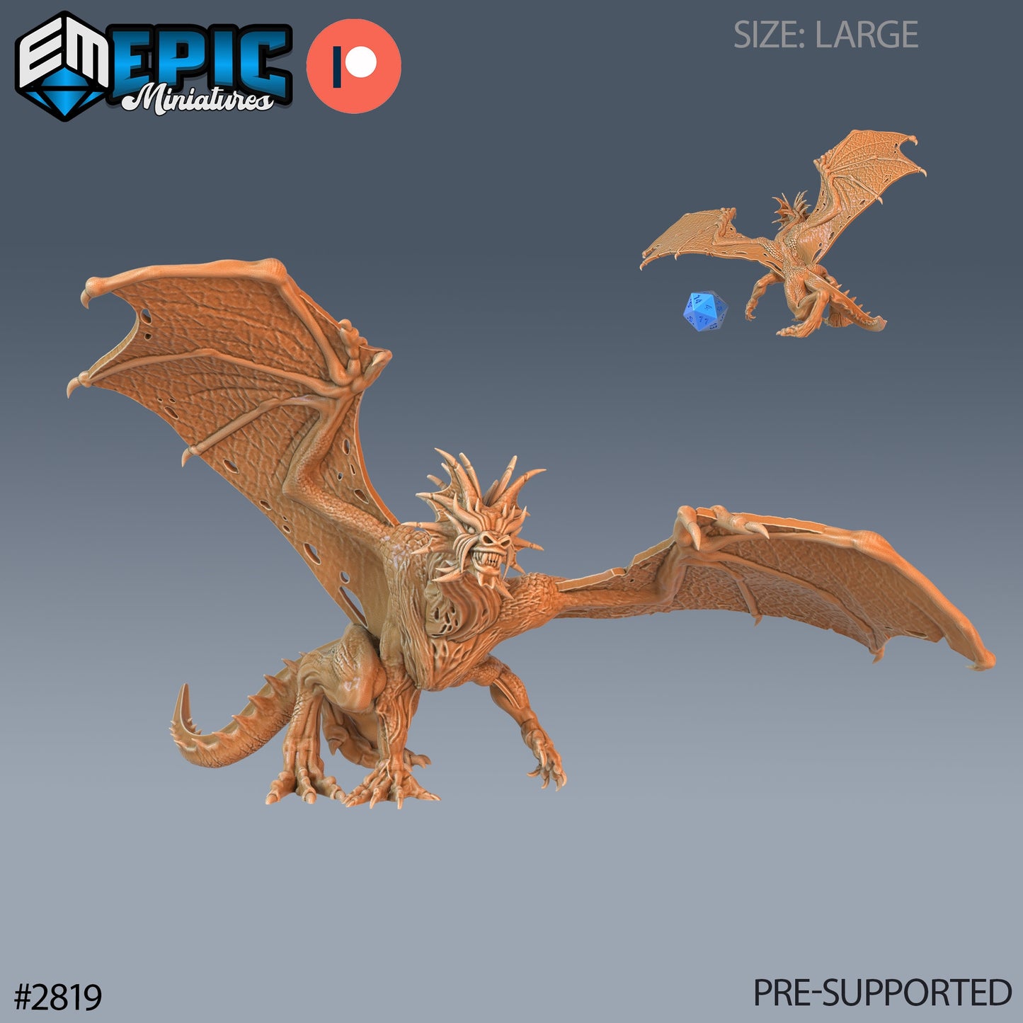 War Drake - Epic Miniatures | #68 Reptiles of War